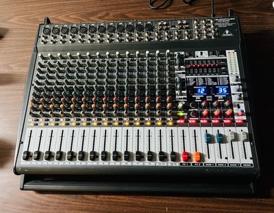 Behringer Europower PMP6000 1600-Watt 20-Channel Powered Mixer w/FX NICE!