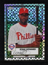2021 Topps Chrome Platinum Anniversary X-Fractor Ryan Howard #537 j6a