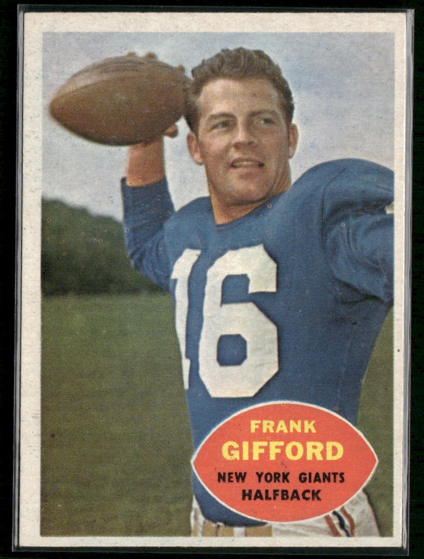 Frank Gifford 1960 Topps #74 New York Giants