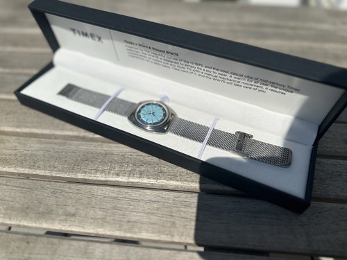 Timex Worn And Wound WW75 V2 Limited Edition Rare* only 500 made Box+Papers - Picture 11 of 13