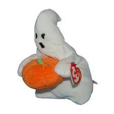 Ty Beanie Baby Ghoul - MWMT Boy Ghost 2004 Halloween