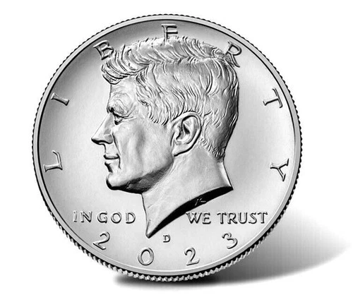 2023-D Kennedy Half Dollar Coin Uncirculated - FREE SHIPPING