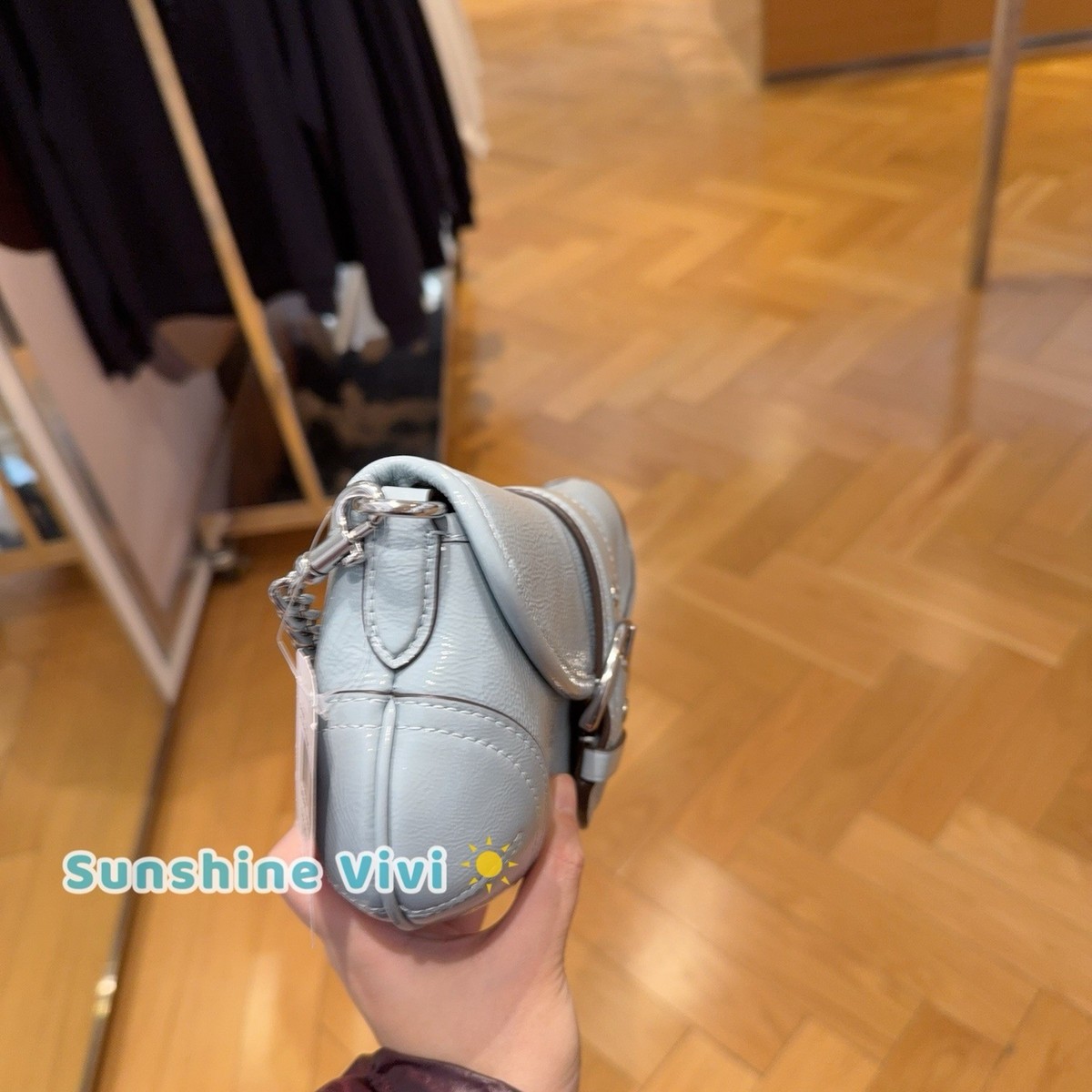 NWT COACH CAN43 Soho Bag 25 Shoulder/Crossbody Crinkle Patent