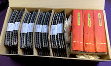 Trix Express 4704 H0 210 Stk gebogene Hohlkörpergleise R1 30° aus Anlagenrückbau