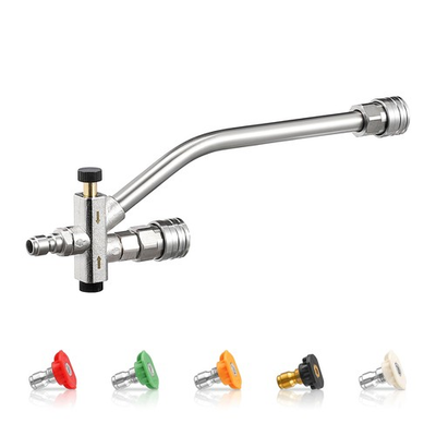 #ad Dual Lance Pressure Washer Wand for Foam Cannon Dual Connector Power Washer ... $26.74