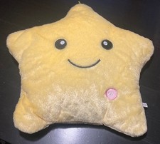 Star Plush Throw Pillow Light up Pillow Stuffed Cushion for Bedroom