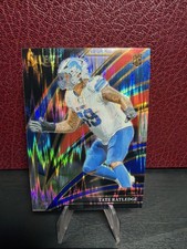 2025 Panini Select Tate Ratledge RC Red & Blue Shock Club Level #270 LIONS