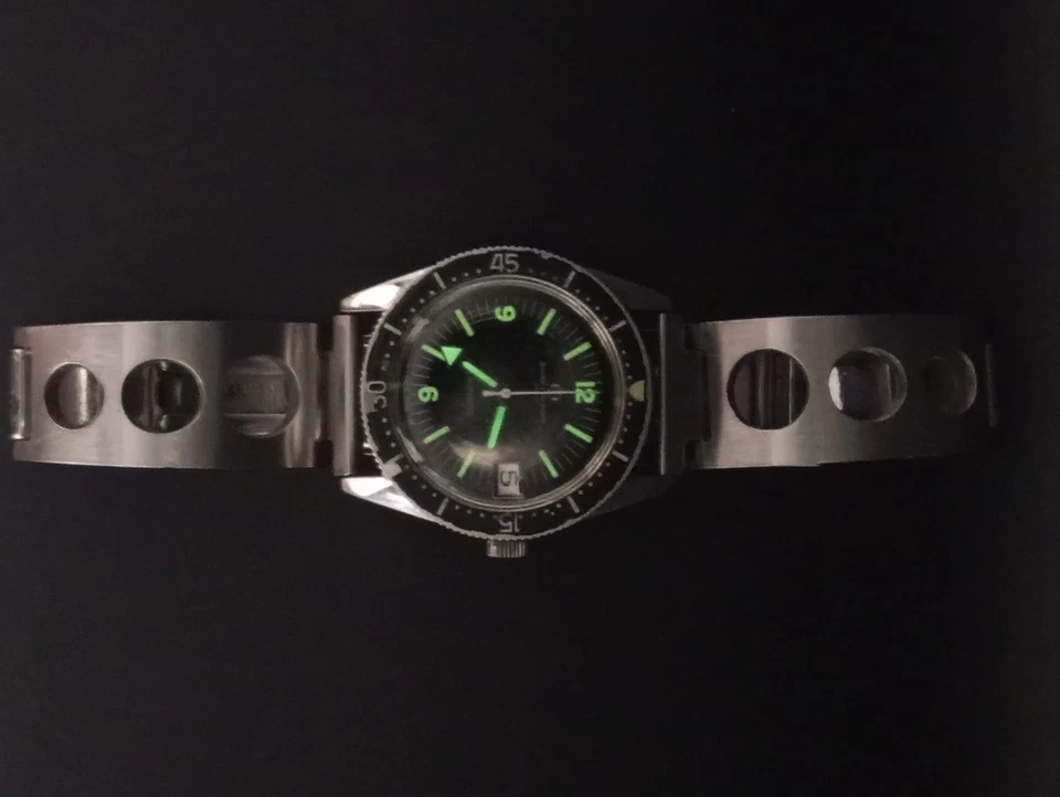 Baume & Mercier Baumatic diver vintage rare, bracelet Maruman - Photo 4/4