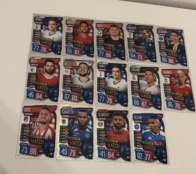 Topps Match Attax Champions League Man of the Match Lot 14 Karten