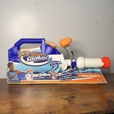 Nerf Super Soaker Soakzooka Water Blaster Gun Hasbro with Box Rare 2017