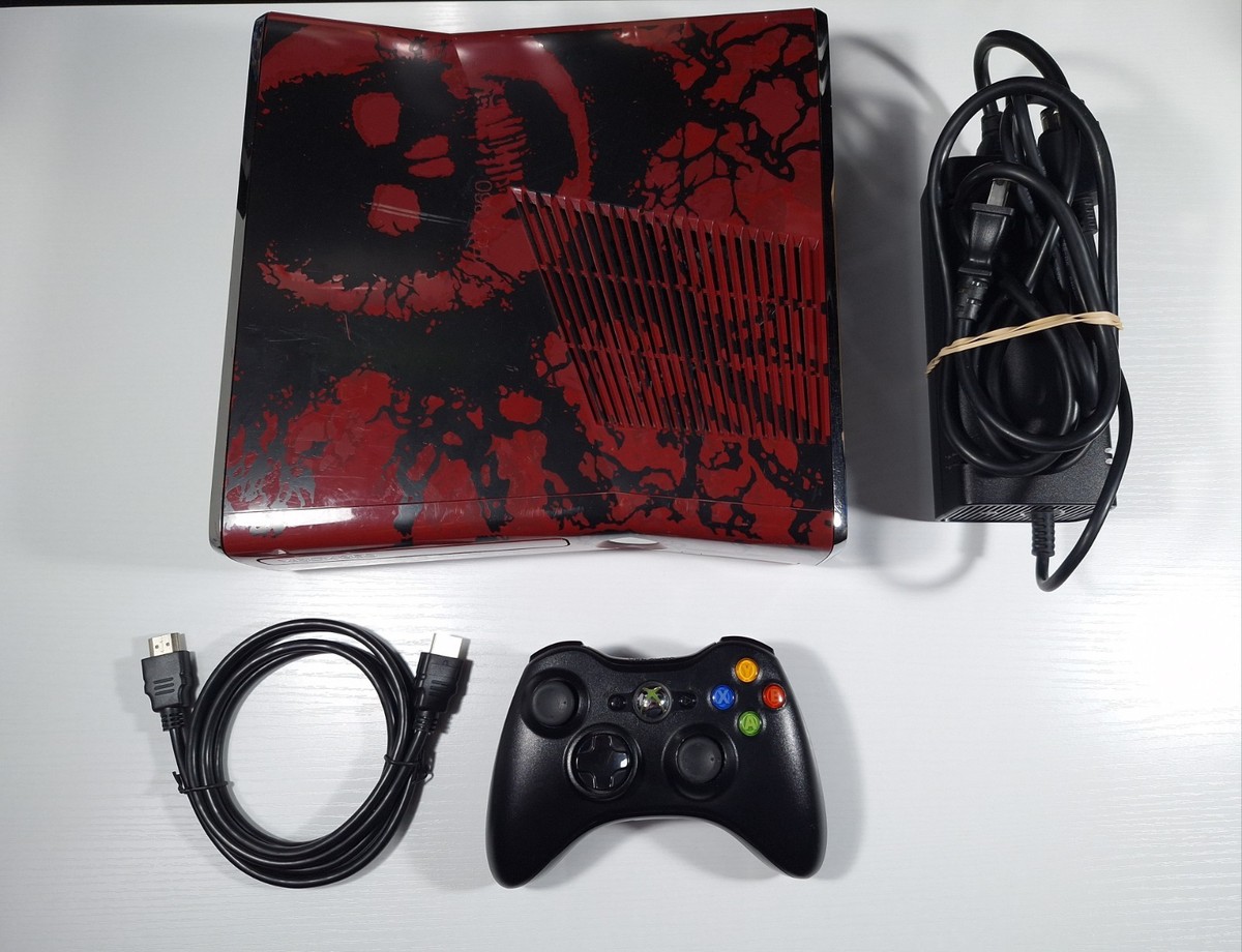 Microsoft Xbox 360 Gears of War 3 Limited Edition 320GB Red