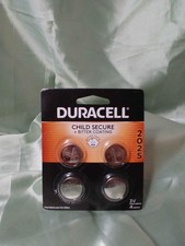 Brand New Duracell 2025 3V Lithium Coin Batteries, Pack of 4