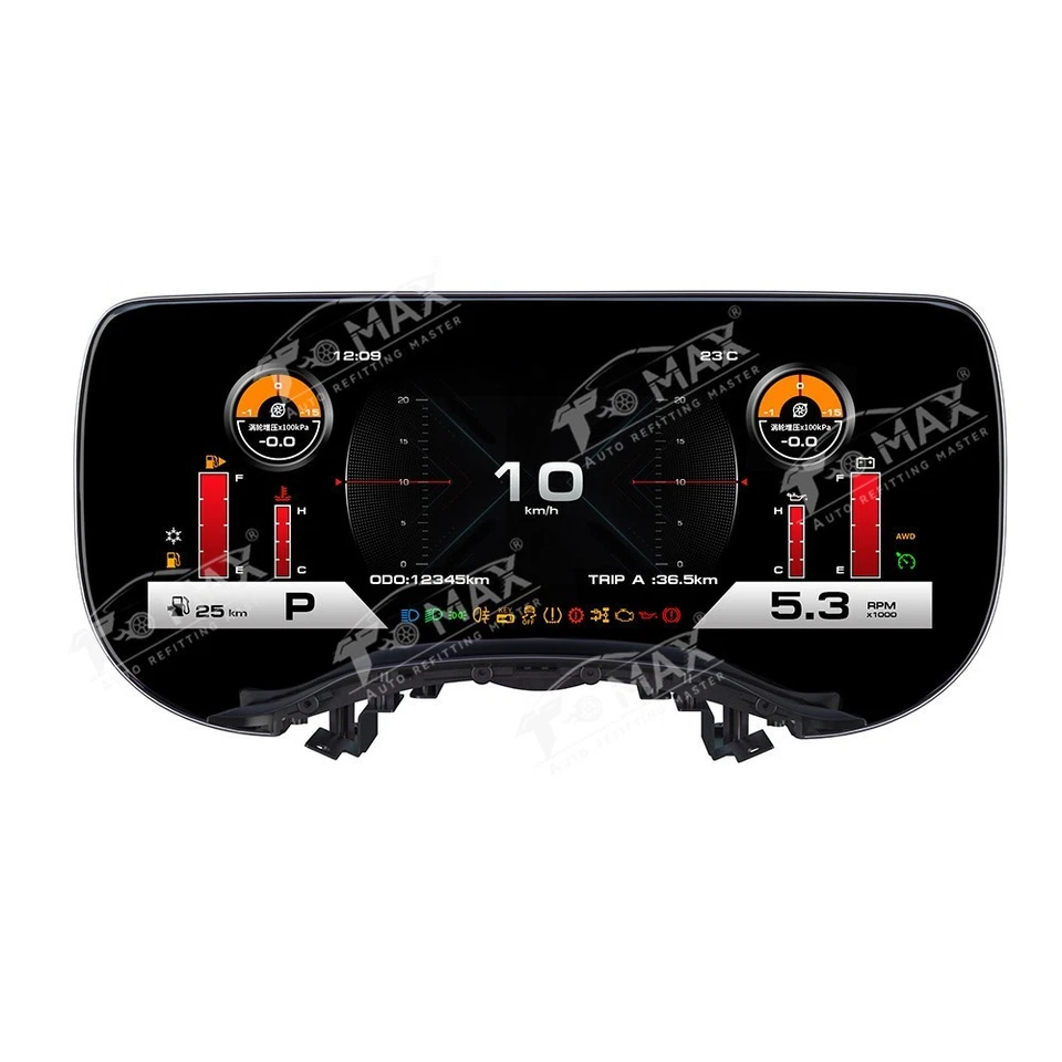 Para Nissan 350Z 370Z 2002-2008 Coche LCD Tablero Digital Panel Cluster Virtual Foto 4 de 4