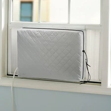 Indoor Air Conditioner Cover AC Unit Window Cover for Inside Double Insulation