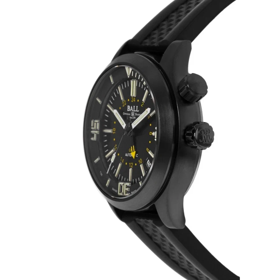 Nuevo reloj para hombre Ball Engineer Master II Diver GMT esfera negra DG1020A-P3AJ-BK Foto 3 de 4