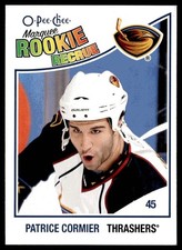 2011 O-Pee-Chee 2010-11 Rookie Update Hockey Patrice Cormier 615 Thrashers