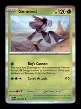 Genesect 008/094 Rare Phantasmal Flames Pokemon Holo Near Mint