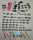 Lego MINIFIGURE STAR WARS ACESSORIES BLASTERS SABERS GUNS MISSLE WEAPONS LOT