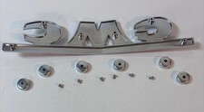 New 1947 1948 1949 1950 1951 1952 53 54 Gmc Grill Truck Front Emblem Caps Screws New 1947 1948 1949 1950 1951 1952 53 54 Gmc Grill Truck Front Emblem Caps Screws