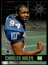 1996 Topps Stadium Club Members Choice Charles Haley Dallas Cowboys #37