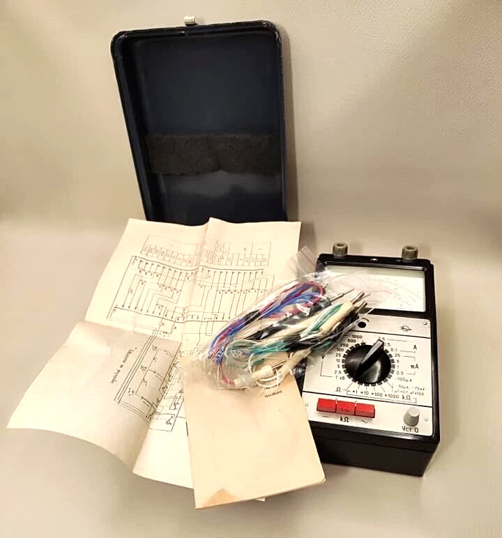 1983 Multímetro soviético Dispositivo multímetro analógico Probador URSS Sovi... - Imagen 2 de 4