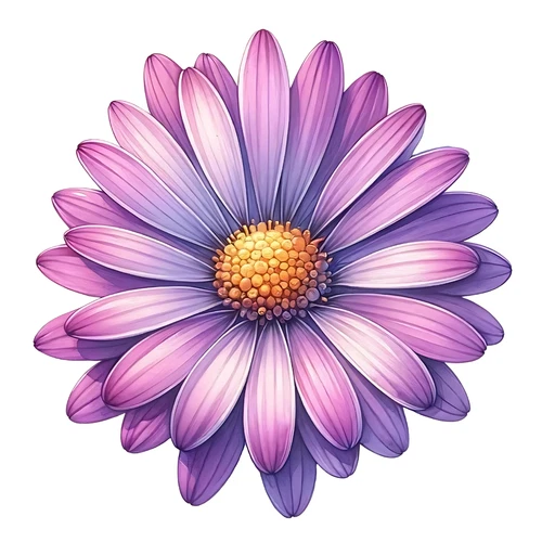 Daisy Flower Floral Self Adhesive Vinyl Sticker