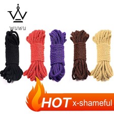 Long 10M Silk Slaver Rope Tie Up Body Harness 9 Colors Restraint Shibari Couples