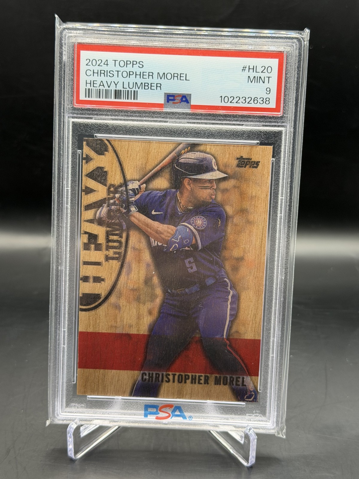 2024 Topps Series 1 - Heavy Lumber Christopher Morel #HL-20