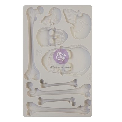 Redesign With Prima 655350968649 Skull and Bones Clay Soap Making MoldsPotter...
