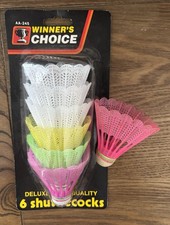 NOS Shuttlecocks Badminton Winner s Choice Taiwan Vintage Walmart