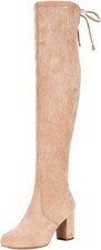 Vepose Women's Over The Knee High Boots Suede Thigh Boot 3 Inch Chunky...