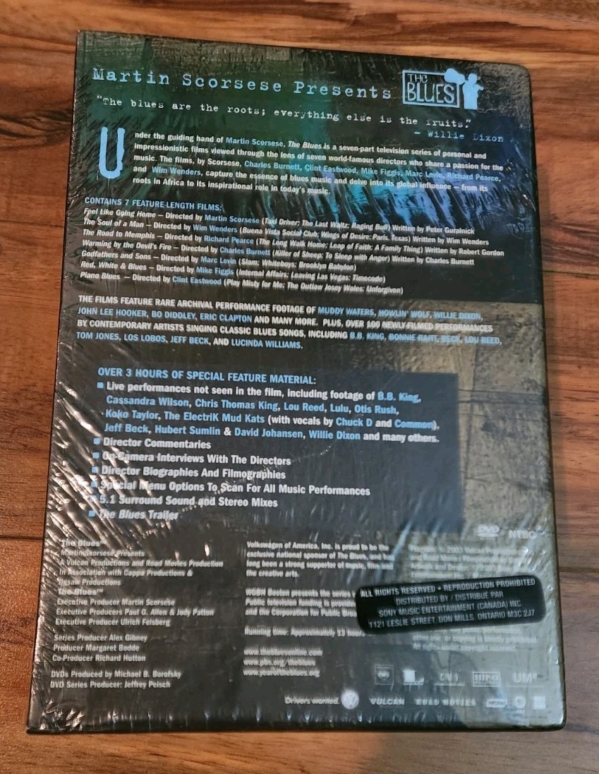 Martin Scorsese Presents the Blues (DVD, 2003) for sale online | eBay