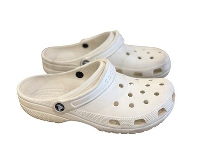 Crocs Classic White Clogs Unisex 9M / 11W