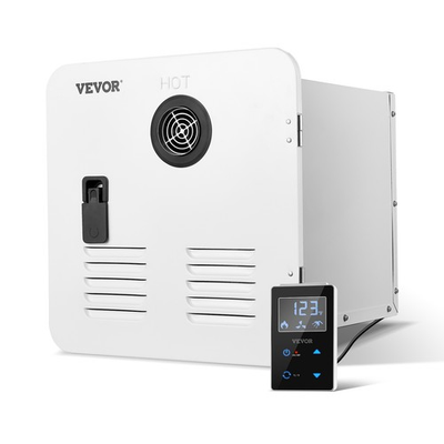 #ad VEVOR RV Tankless Water Heater 15x15 in Propane Gas 42000BTU with Controller $219.90