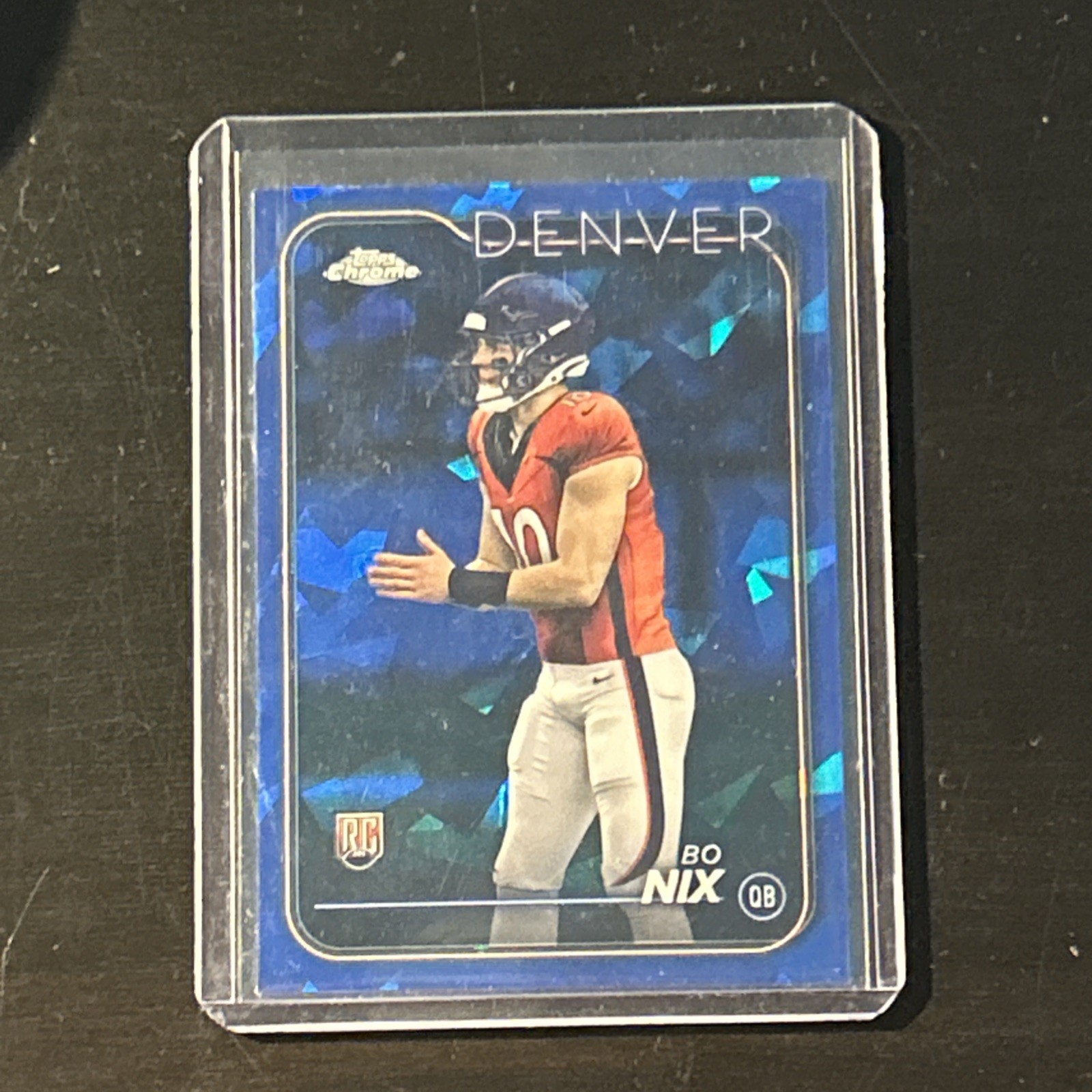 2024 Topps Chrome Sapphire Edition - Rookies Bo Nix #206 (RC)