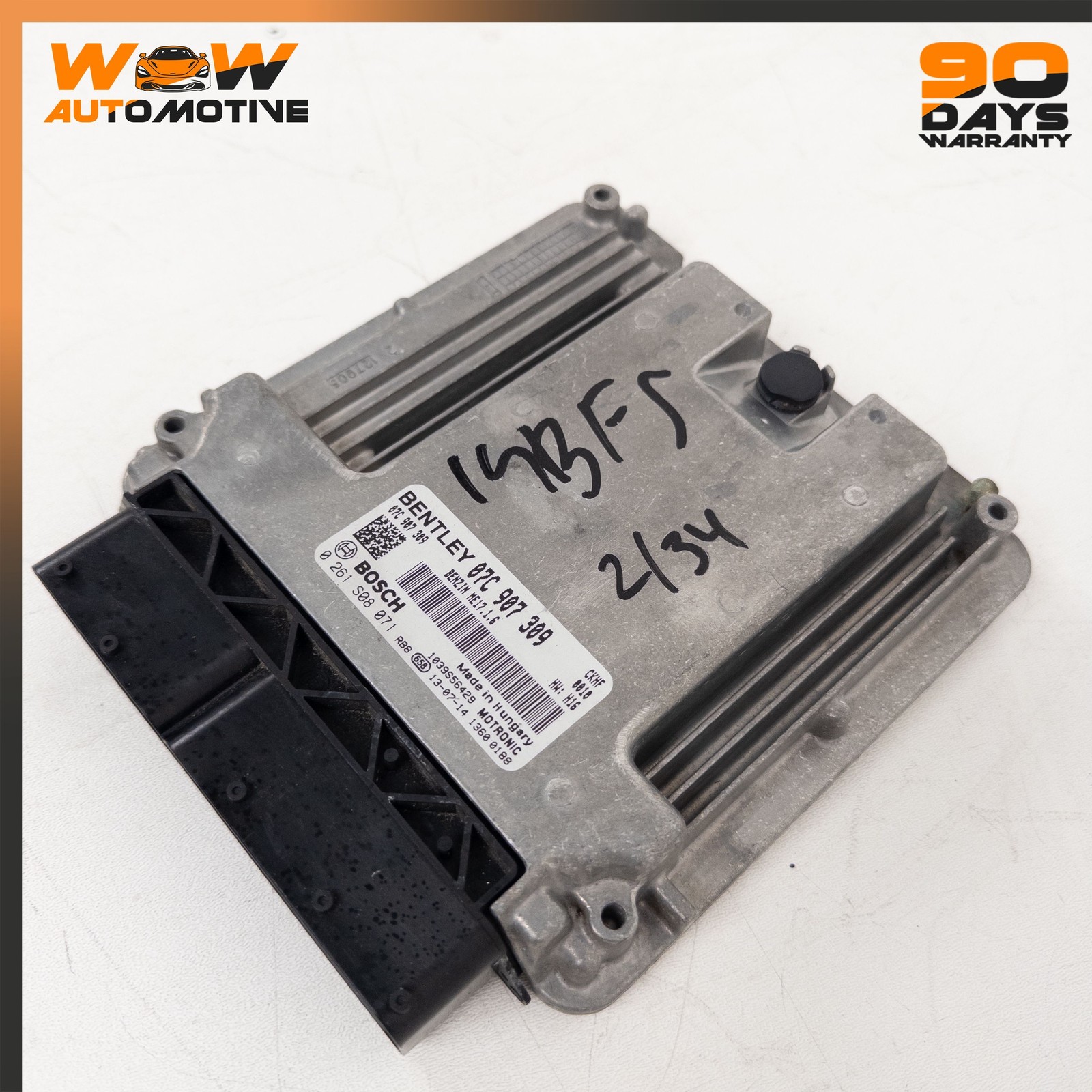12-19 BENTLEY FLYING SPUR GT GTC FRONT ECU ECM ENGINE CONTROL MODULE UNIT OEM