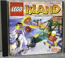 Vintage Lego Island 3D Action Adventure Game Windows CD PC Computer Collectible