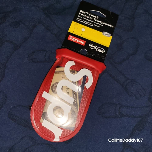 Supreme SeaLine Sea Pouch Pochette Transparence Petit Accessoire Suprême