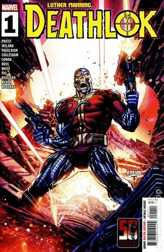 Deathlok 50th Anniversary Special 1A VF 2024 Stock Image
