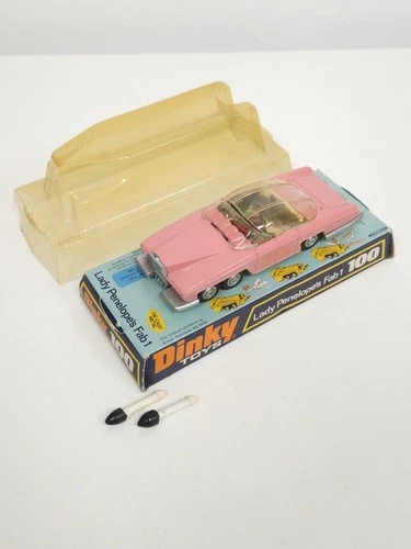 Vintage Dinky 100 Thunderbirds Lady Penelope FAB 1 Rolls Roycs + Original Box