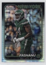 2024 Topps Chrome Rookies Prism Refractor Olumuyiwa Fashanu Olu #238 0i4k