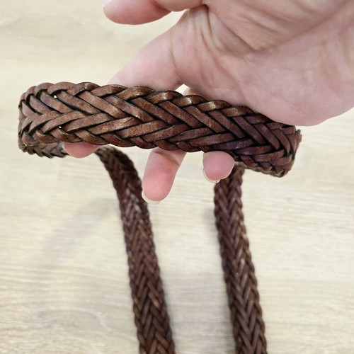 LL Bean Braided Mens Belt Brown Size 40 - Bild 7 von 10