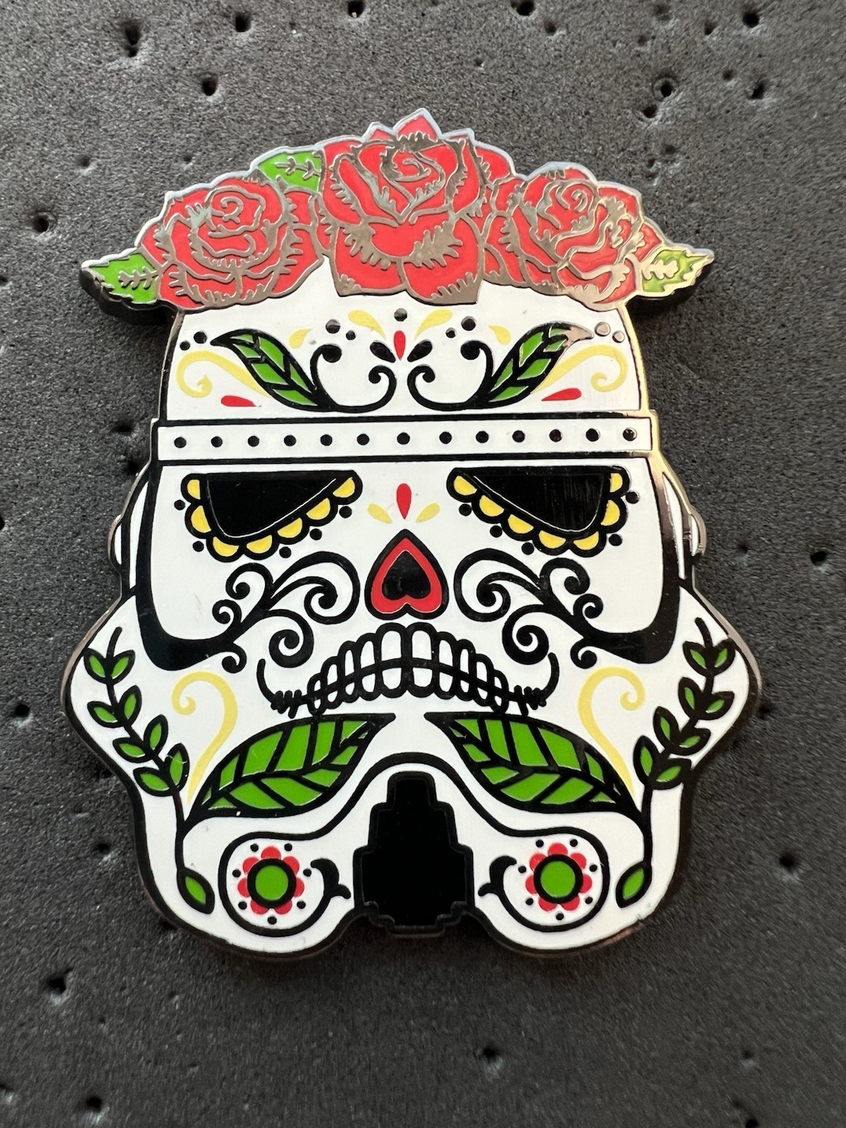 Stormtrooper Helmet - Star Wars - Day of the Dead Sugar Skull Disney Pin