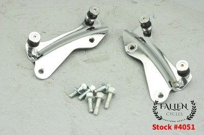 2015 Harley Street Glide 4 Point Docking Hardware Set DETACHABLES CHROME #4051