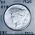 1925 P BU GEM PEACE SILVER DOLLAR UNC MS+++ U.S. MINT RARE COIN 9952