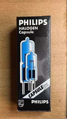 PHILIPS HALOGEN CAPSULE 50W 12V G6.35 BASE (10 PACK)