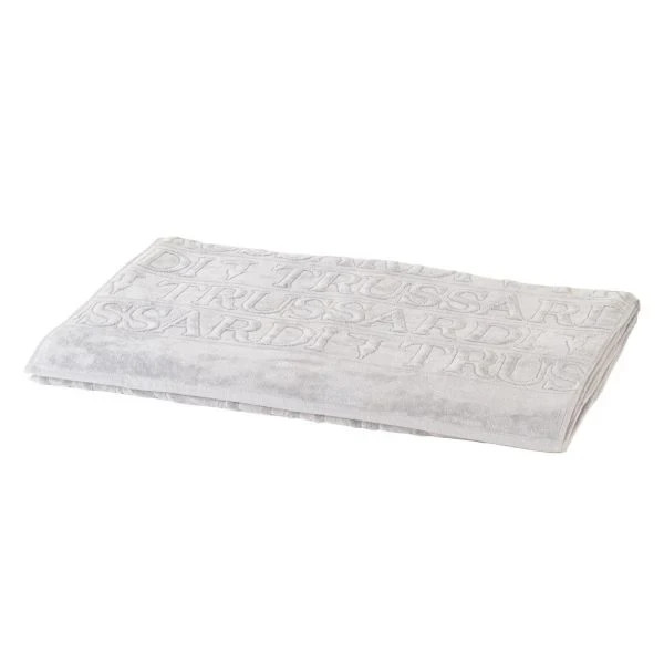 Mirabello Carrara SpA Trussardi Home Telo Baño Beige Blanco 100x150 cm