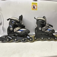 Bladerunner Youth Inline Skates Size 11-1 Model 11-1 Black/Gray/Blue