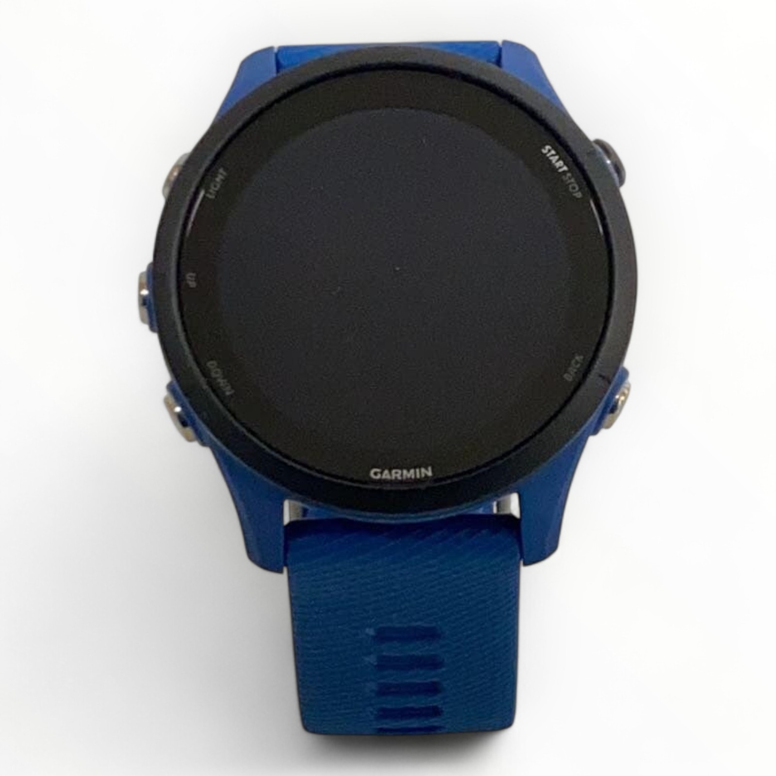 GARMIN Forerunner 255 Smartwatch Digital Black Blue Men 1.77 Inch Display Authentic 6098 Model