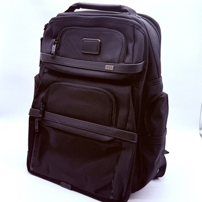 TUMI ALPHA3 Brief Pack Backpack Black Business Travel Bag